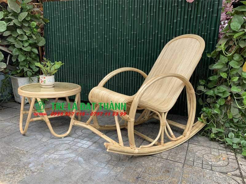 Ghế Mây Bập Bênh - GMBB004